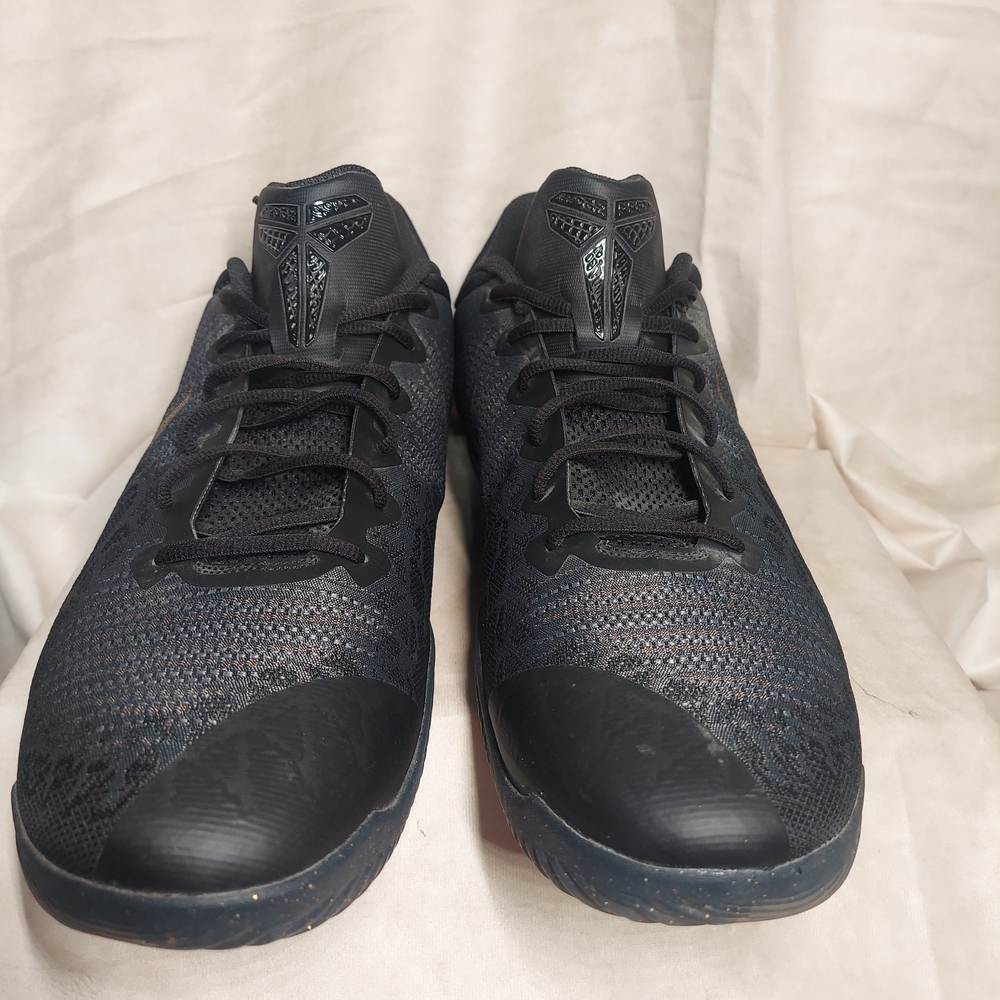 Nike Kobe Mamba Rage Basketball Shoes Men's Size 15 Black Gold Stars 908972-099 - Picture 3 of 6